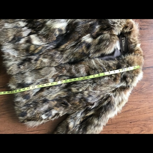 REAL FUR COAT size M-L - Picture 3 of 6